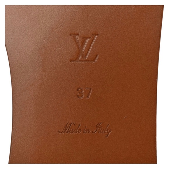 Louis Vuitton Canvas LV Escale Lock It Flat Mule - Picture 6 of 8